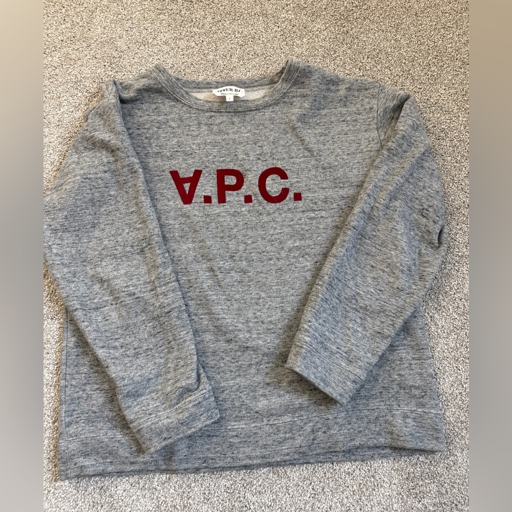 APC women’s sweatshirt